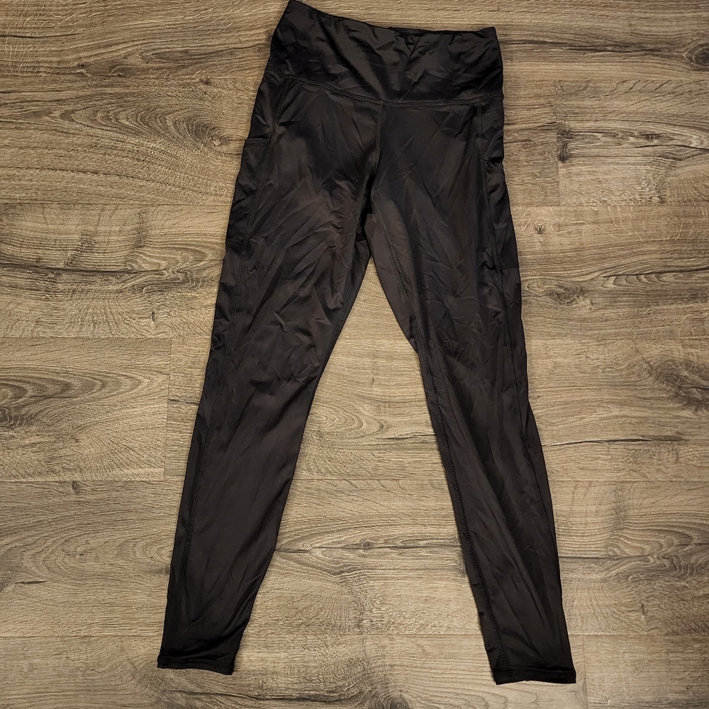 Eye Candy Black Athletic Leggings Sz M